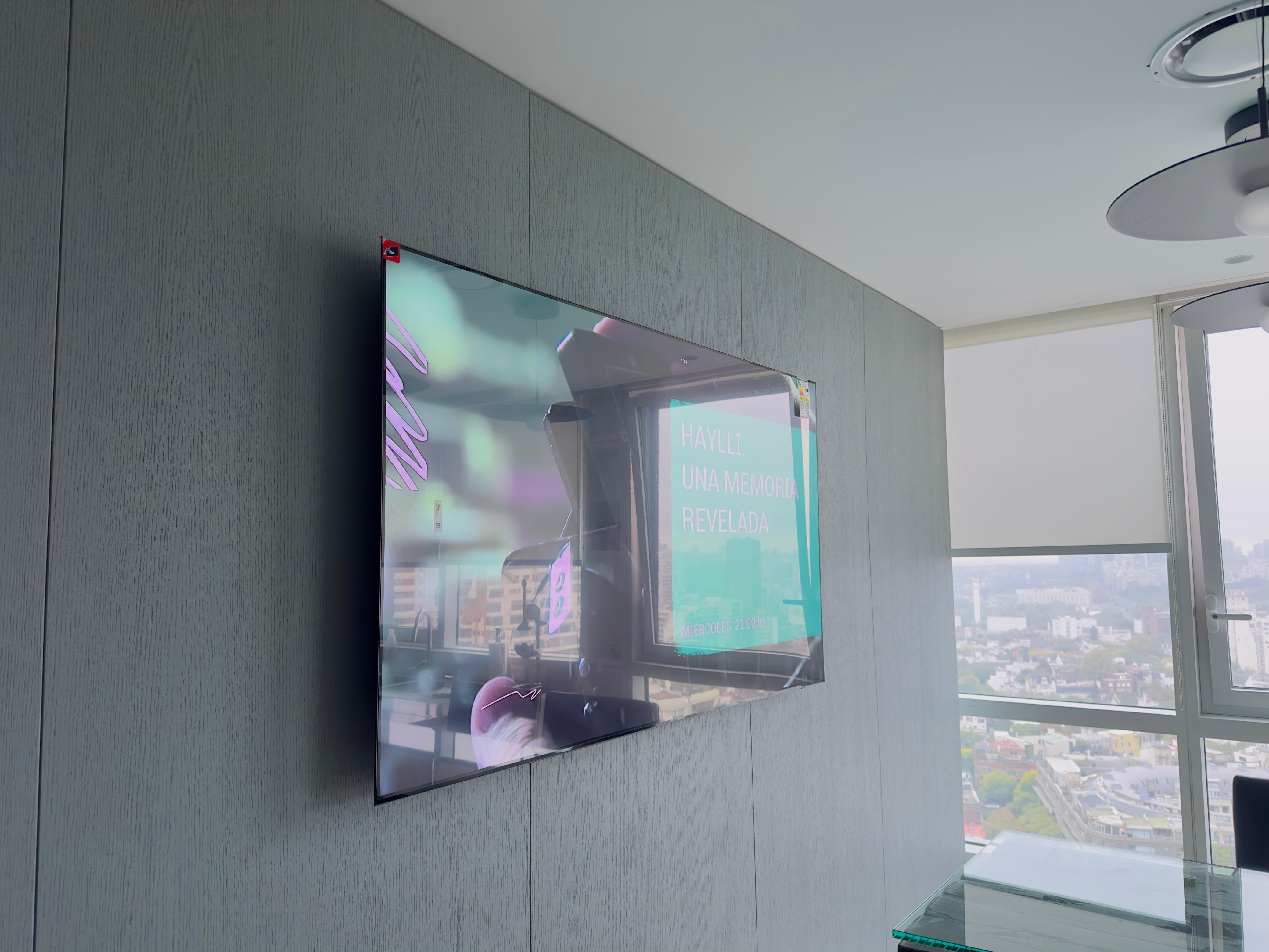 Instalación LED TV