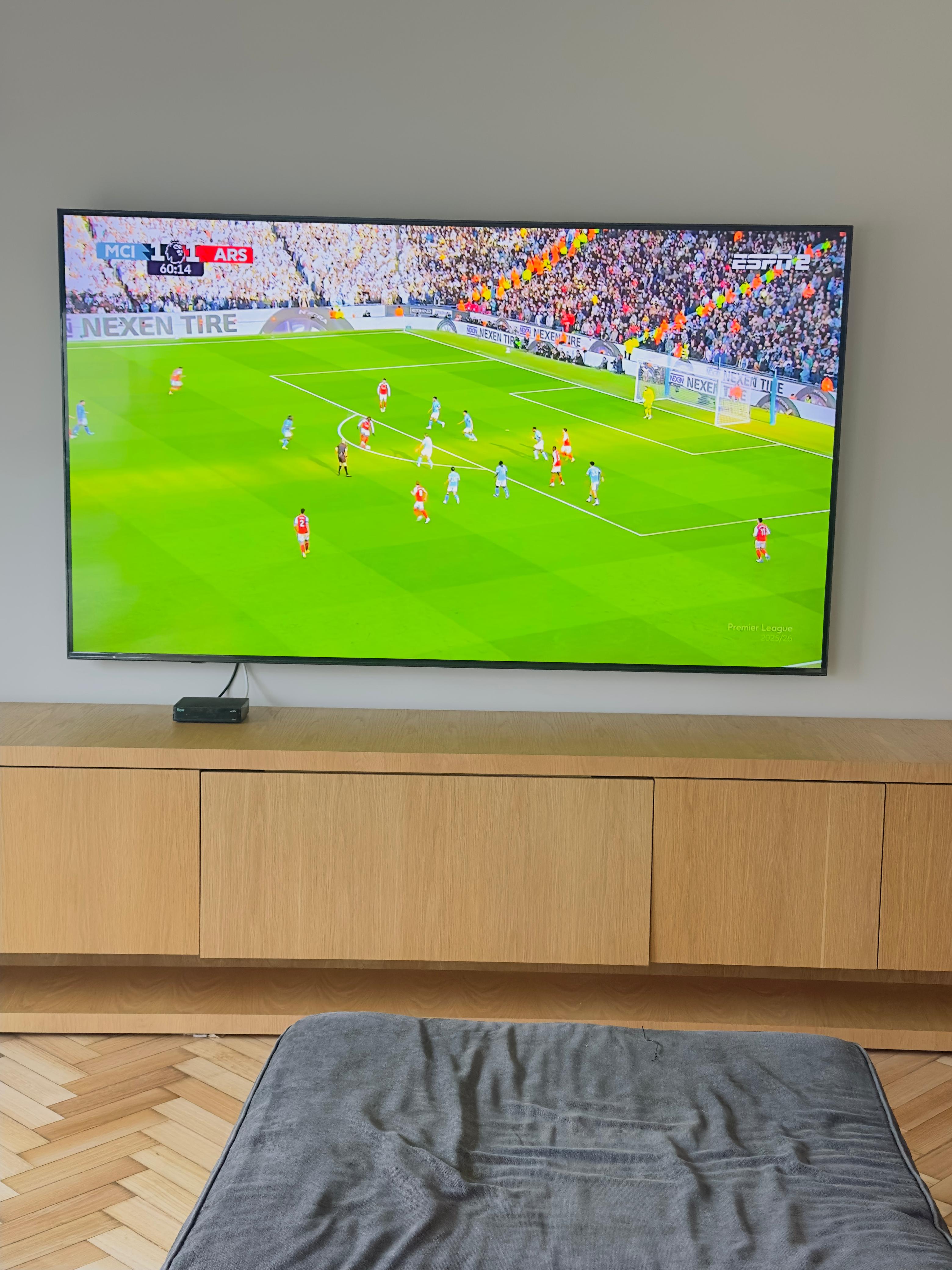 Instalación TV en pared